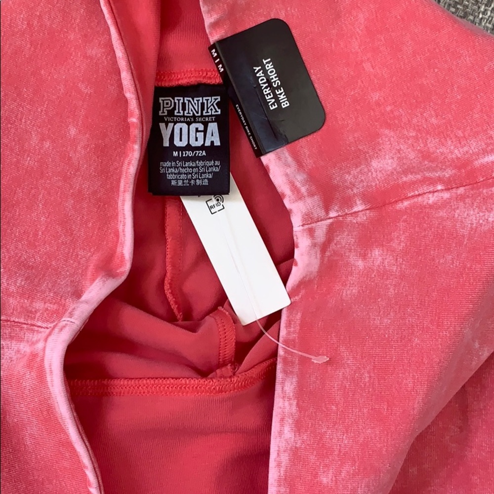 SOLD !!!!!Vs pink High Rise tie dye biker shorts - Picture 6 of 6